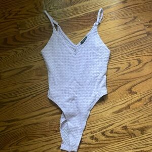 Purple wild fable bodysuit